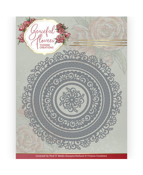 Yvonne Creations Graceful Flowers Graceful Circle Die (YCD10261) Yvonne Creations Graceful Flowers Graceful Circle Die (YCD10261)
