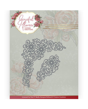 Yvonne Creations Graceful Flowers Graceful Corner Die (YCD10263) Yvonne Creations Graceful Flowers Graceful Corner Die (YCD10263)