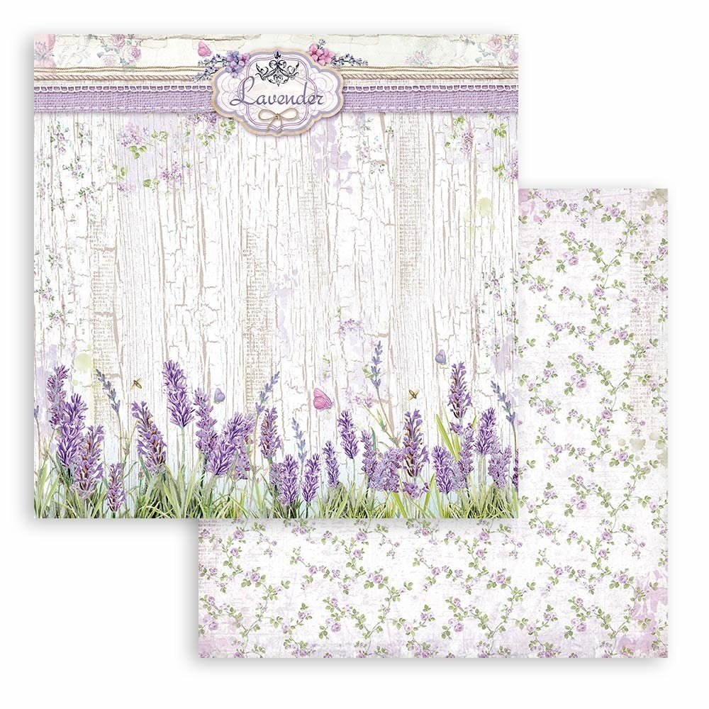 Stamperia Provence 12x12 Inch Paper Pack (SBBL105) Stamperia Provence 12x12 Inch Paper Pack (SBBL105)