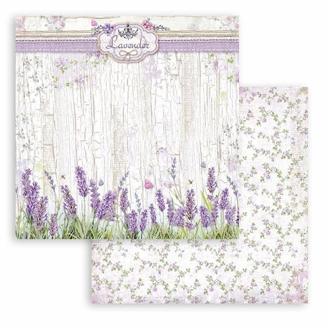 Stamperia Provence 12x12 Inch Paper Pack (SBBL105) Stamperia Provence 12x12 Inch Paper Pack (SBBL105)
