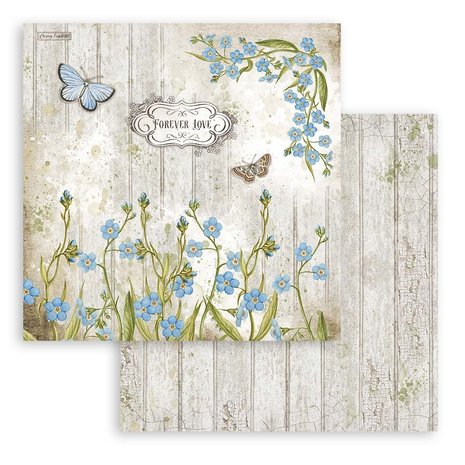 Stamperia Romantic Garden House 12x12 Inch Paper Pack (SBBL102)