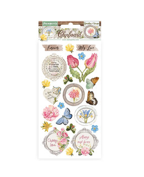 Stamperia Romantic Garden House Chipboard 15x30cm (DFLCB54)* Stamperia Romantic Garden House Chipboard 15x30cm (DFLCB54)*