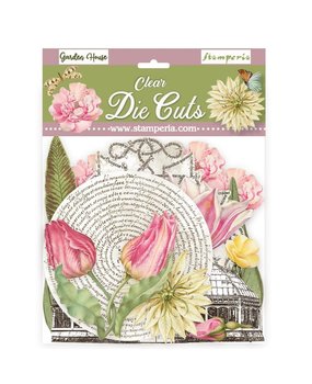 Stamperia Romantic Garden House Clear Die Cuts (DFLDCP25) Stamperia Romantic Garden House Clear Die Cuts (DFLDCP25)