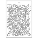 Stamperia Romantic Garden House Soft Mould A5 Calligraphy (K3PTA5614)*