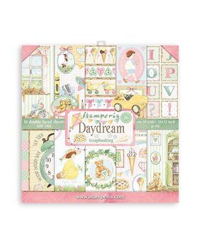 Stamperia Daydream 12x12 Inch Paper Pack (SBBL104) Stamperia Daydream 12x12 Inch Paper Pack (SBBL104)