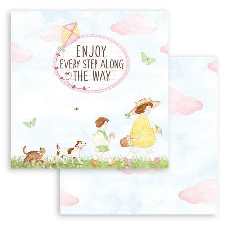 Stamperia Daydream 12x12 Inch Paper Pack (SBBL104) Stamperia Daydream 12x12 Inch Paper Pack (SBBL104)