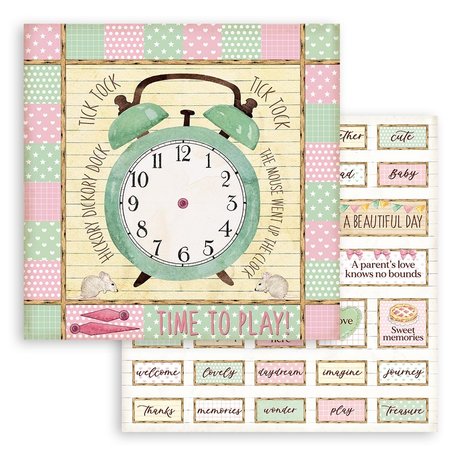 Stamperia Daydream 12x12 Inch Paper Pack (SBBL104) Stamperia Daydream 12x12 Inch Paper Pack (SBBL104)