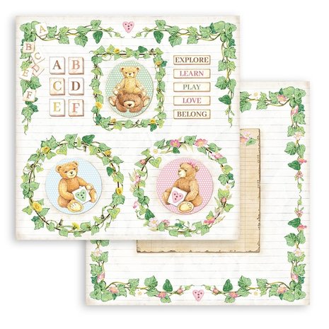 Stamperia Daydream 12x12 Inch Paper Pack (SBBL104) Stamperia Daydream 12x12 Inch Paper Pack (SBBL104)