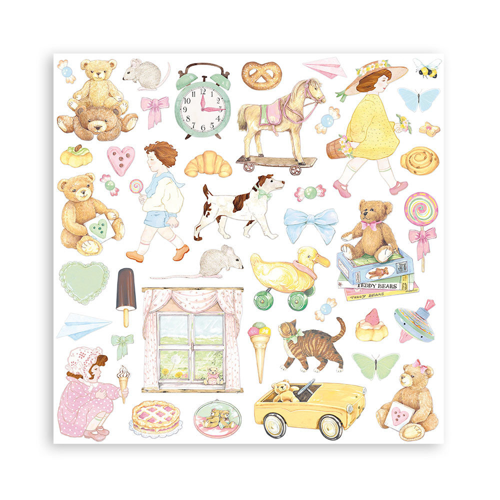 Stamperia Daydream 12x12 Inch Paper Pack (SBBL104) Stamperia Daydream 12x12 Inch Paper Pack (SBBL104)