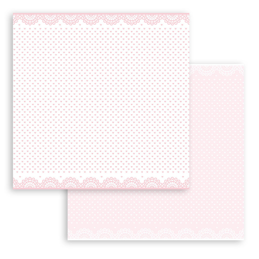 Stamperia Babydream Pink 12x12 Inch Paper Pack (SBBL107)