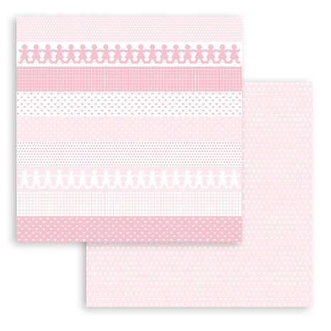 Stamperia Babydream Pink 12x12 Inch Paper Pack (SBBL107)