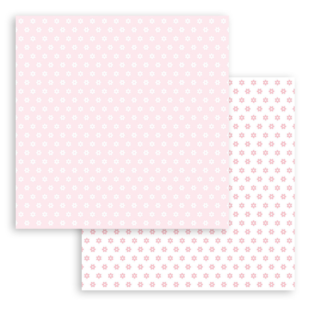 Stamperia Babydream Pink 8x8 Inch Paper Pack (SBBS58) Stamperia Babydream Pink 8x8 Inch Paper Pack (SBBS58)