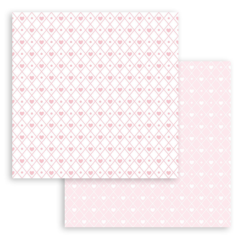 Stamperia Babydream Pink 8x8 Inch Paper Pack (SBBS58) Stamperia Babydream Pink 8x8 Inch Paper Pack (SBBS58)