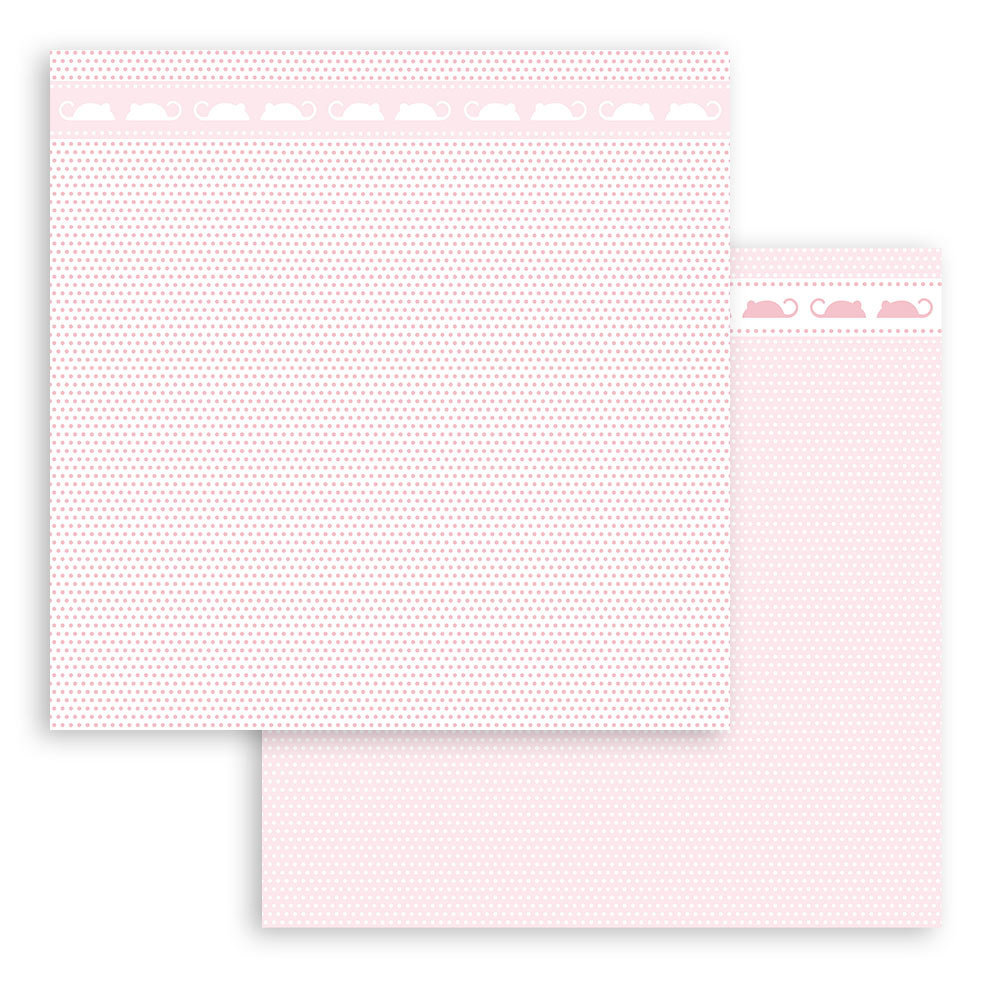 Stamperia Babydream Pink 8x8 Inch Paper Pack (SBBS58) Stamperia Babydream Pink 8x8 Inch Paper Pack (SBBS58)