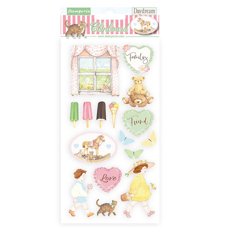 Stamperia Daydream Chipboard 15x30cm (DFLCB53) Stamperia Daydream Chipboard 15x30cm (DFLCB53)