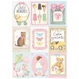 Stamperia Daydream Small Cards Rice Paper A4 (DFSA4680)*