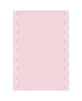 Stamperia Daydream Texture Pink Rice Paper A4 (DFSA4683)