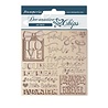 Stamperia Daydream Decorative Chips Writings (SCB124) Stamperia Daydream Decorative Chips Writings (SCB124)