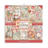 Stamperia Casa Granada 12x12 Inch Paper Pack (SBBL99)
