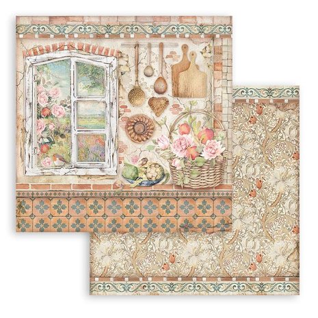 Stamperia Casa Granada 12x12 Inch Paper Pack (SBBL99) Stamperia Casa Granada 12x12 Inch Paper Pack (SBBL99)
