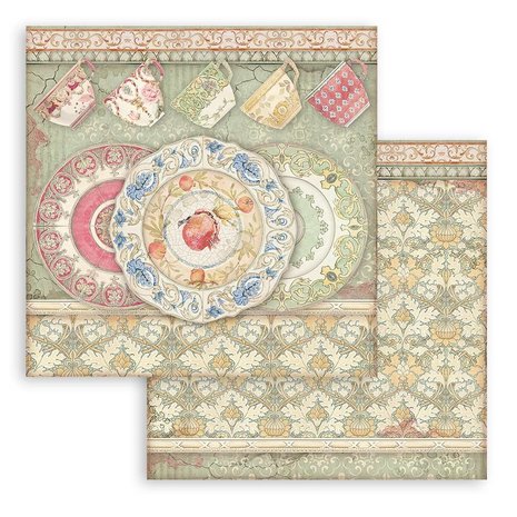 Stamperia Casa Granada 12x12 Inch Paper Pack (SBBL99) Stamperia Casa Granada 12x12 Inch Paper Pack (SBBL99)