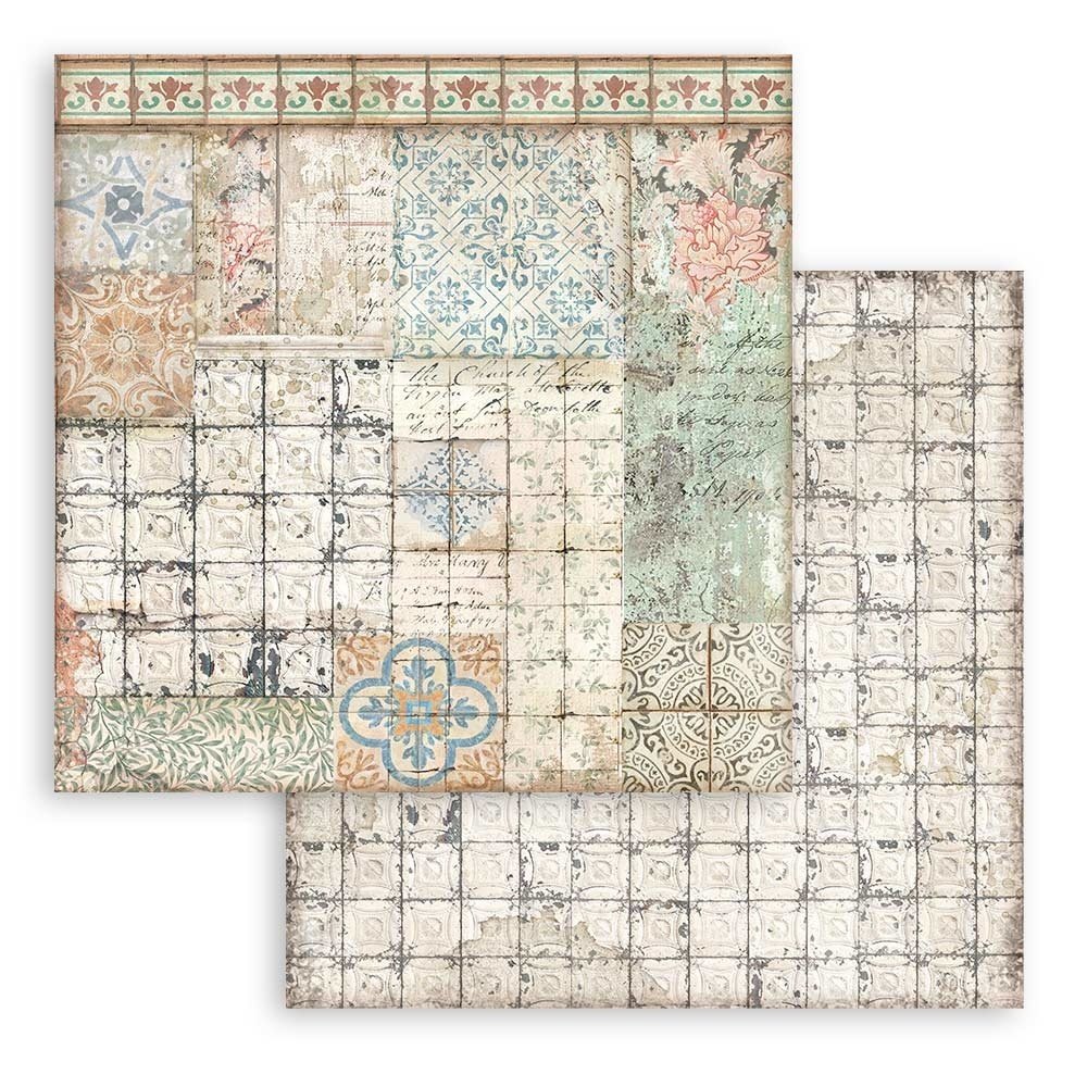 Stamperia Casa Granada Maxi Backgrounds 12x12 Inch Paper Pack (SBBL108) Stamperia Casa Granada Maxi Backgrounds 12x12 Inch Paper Pack (SBBL108)
