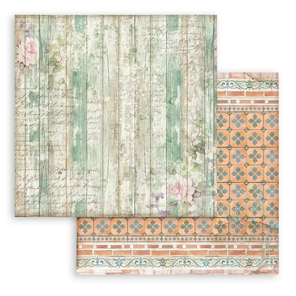 Stamperia Casa Granada Maxi Backgrounds 12x12 Inch Paper Pack (SBBL108) Stamperia Casa Granada Maxi Backgrounds 12x12 Inch Paper Pack (SBBL108)