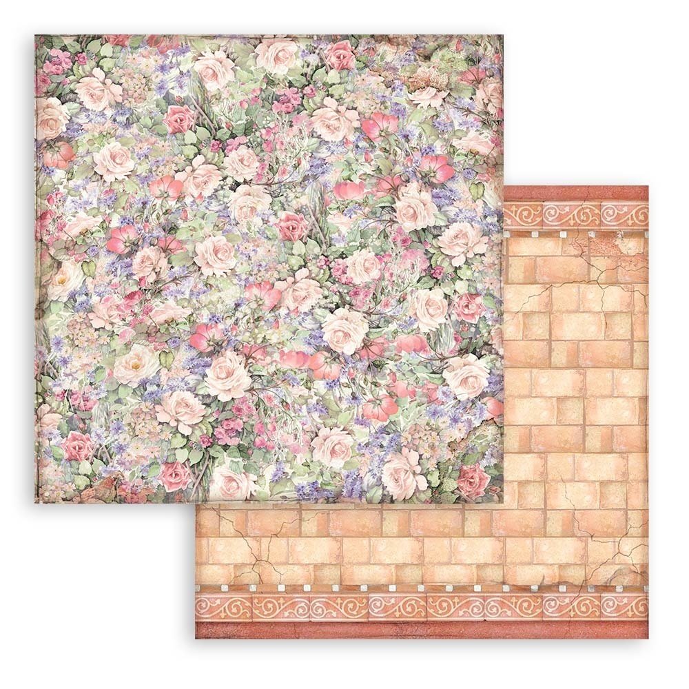 Stamperia Casa Granada Maxi Backgrounds 12x12 Inch Paper Pack (SBBL108) Stamperia Casa Granada Maxi Backgrounds 12x12 Inch Paper Pack (SBBL108)