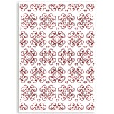 Stamperia Casa Granada Masking Stencil A4 Wallpaper Tiles (KSG485)