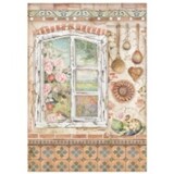 Stamperia Casa Granada Window Rice Paper A4 (DFSA4656)