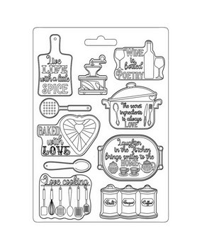 Stamperia Casa Granada Soft Mould A4 Accessories (K3PTA4521)* Stamperia Casa Granada Soft Mould A4 Accessories (K3PTA4521)*