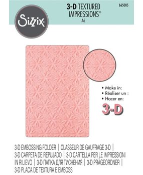 Sizzix 3D Texture Impressions Geometric Flowers (665005) Sizzix 3D Texture Impressions Geometric Flowers (665005)