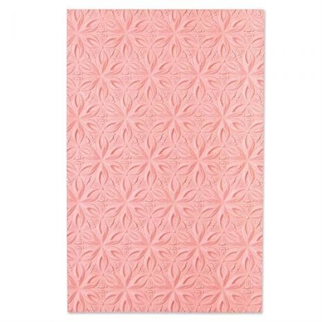 Sizzix 3D Texture Impressions Geometric Flowers (665005) Sizzix 3D Texture Impressions Geometric Flowers (665005)