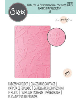 Sizzix Multi-Level Textured Impressions Romantic (665738) Sizzix Multi-Level Textured Impressions Romantic (665738)