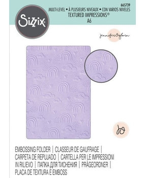 Sizzix Multi-Level Textured Impressions Rainbow Sky (665739) Sizzix Multi-Level Textured Impressions Rainbow Sky (665739)