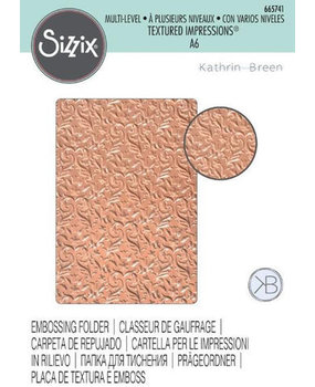 Sizzix Multi-Level Textured Impressions Floral Flourishes (665741) Sizzix Multi-Level Textured Impressions Floral Flourishes (665741)