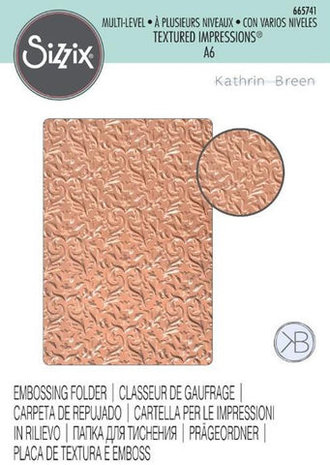 Sizzix Multi-Level Textured Impressions Floral Flourishes (665741) Sizzix Multi-Level Textured Impressions Floral Flourishes (665741)