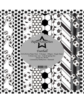 Paper Favourites Football 12x12 Inch Paper Pack (PF395) Paper Favourites Football 12x12 Inch Paper Pack (PF395)