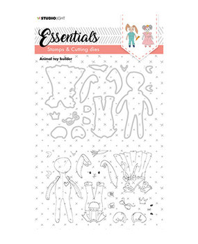 Studio Light Essentials Stamp & Die Animal Toy Builder (SL-ES-SCD21)* Studio Light Essentials Stamp & Die Animal Toy Builder (SL-ES-SCD21)*