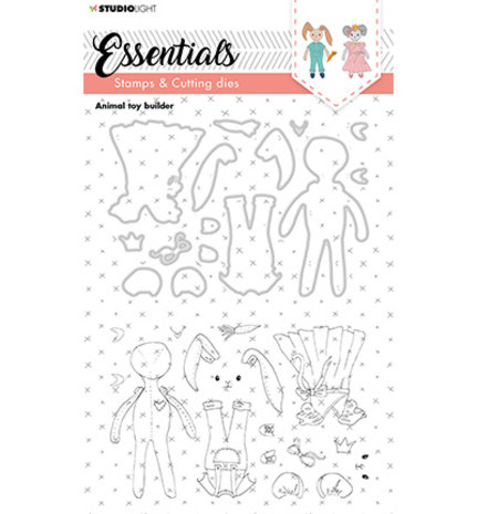 Studio Light Essentials Stamp & Die Animal Toy Builder (SL-ES-SCD21) Studio Light Essentials Stamp & Die Animal Toy Builder (SL-ES-SCD21)