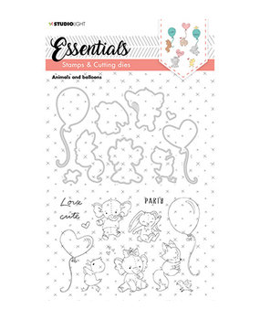 Studio Light Essentials Stamp & Die Animals and Balloons (SL-ES-SCD22) Studio Light Essentials Stamp & Die Animals and Balloons (SL-ES-SCD22)