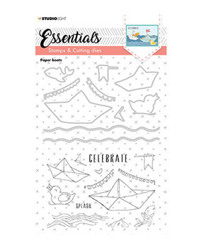 Studio Light Essentials Stamp & Die Paper Boats (SL-ES-SCD24) Studio Light Essentials Stamp & Die Paper Boats (SL-ES-SCD24)