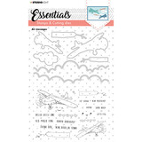Studio Light Essentials Stamp & Die Air Messages (SL-ES-SCD25)*