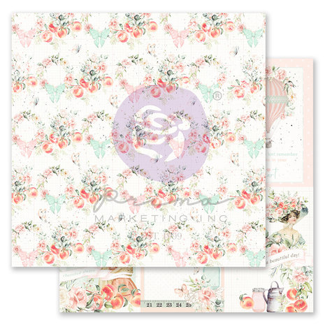 Prima Marketing Inc Peach Tea 12x12 Inch Paper Pad (997489)