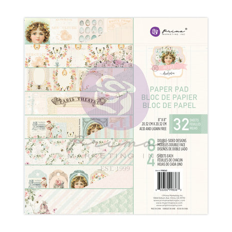 Prima Marketing Inc Miel 8x8 Inch Paper Pad (998363) Prima Marketing Inc Miel 8x8 Inch Paper Pad (998363)