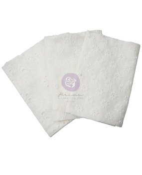 Prima Marketing Inc Miel Cotton Embroidered Fabric 12x12 Inch Sheets (998141)