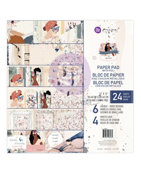 Prima Marketing Inc Indigo 12x12 Inch Paper Pad (998264)*