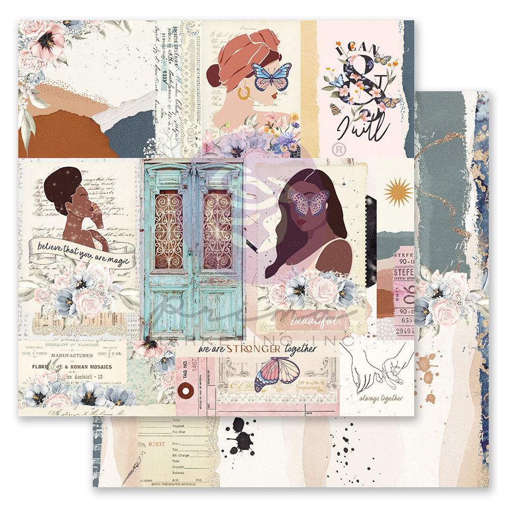 Prima Marketing Inc Indigo 12x12 Inch Paper Pad (998264) Prima Marketing Inc Indigo 12x12 Inch Paper Pad (998264)