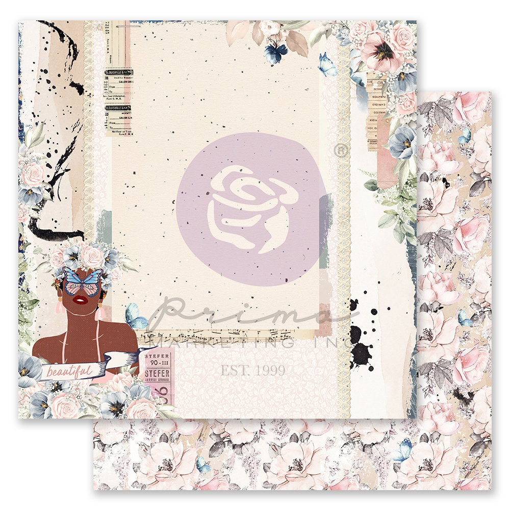 Prima Marketing Inc Indigo 12x12 Inch Paper Pad (998264) Prima Marketing Inc Indigo 12x12 Inch Paper Pad (998264)