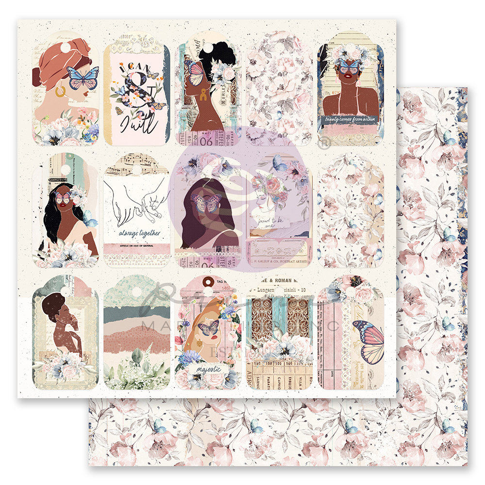 Prima Marketing Inc Indigo 12x12 Inch Paper Pad (998264) Prima Marketing Inc Indigo 12x12 Inch Paper Pad (998264)